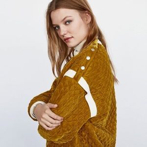 Zara | Tops | Zara Trafaluc Collection Quilted Pullovernwt | Poshmark